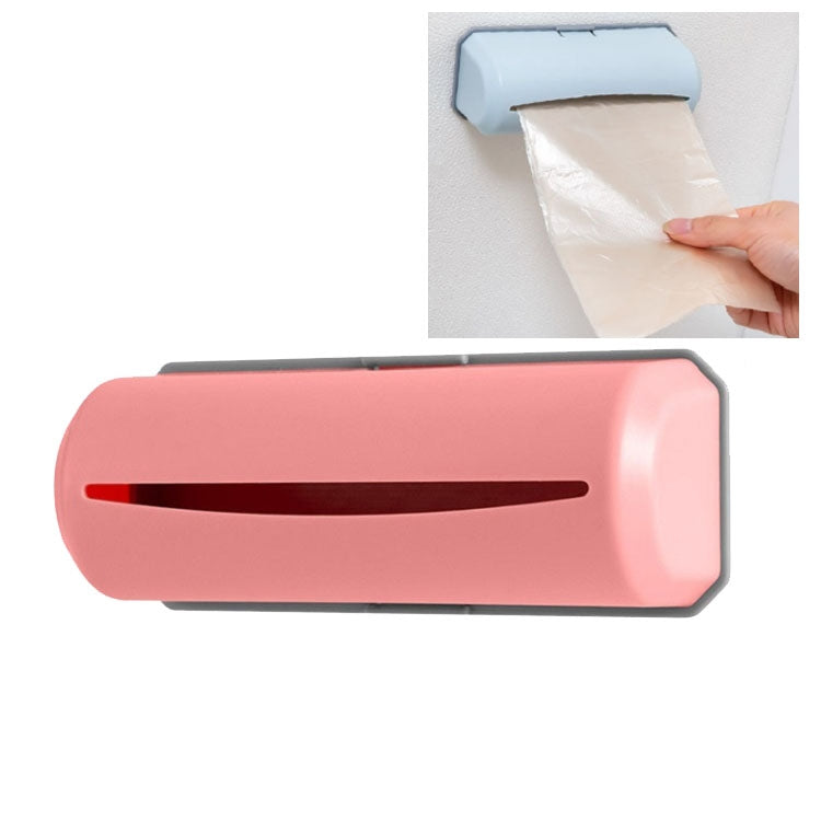 4 PCS No Trace Paste Trash Bag Storage Box Plastic Bag Box For Kitchen And Bathroom