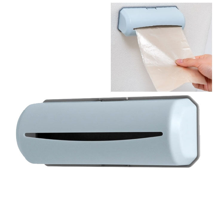 4 PCS No Trace Paste Trash Bag Storage Box Plastic Bag Box For Kitchen And Bathroom