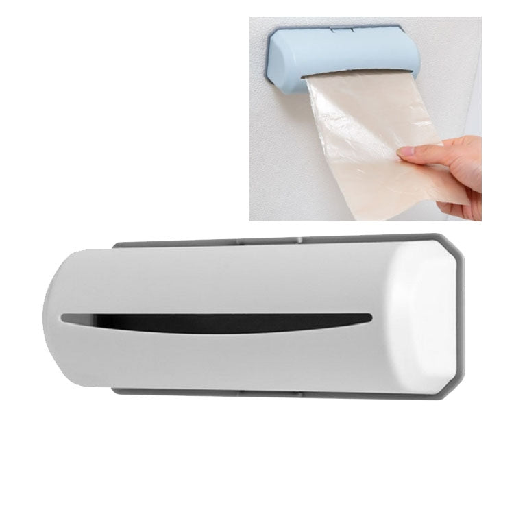 4 PCS No Trace Paste Trash Bag Storage Box Plastic Bag Box For Kitchen And Bathroom