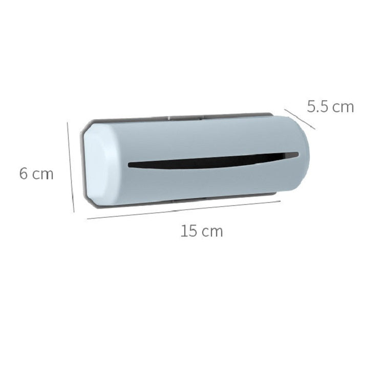 4 PCS No Trace Paste Trash Bag Storage Box Plastic Bag Box For Kitchen And Bathroom