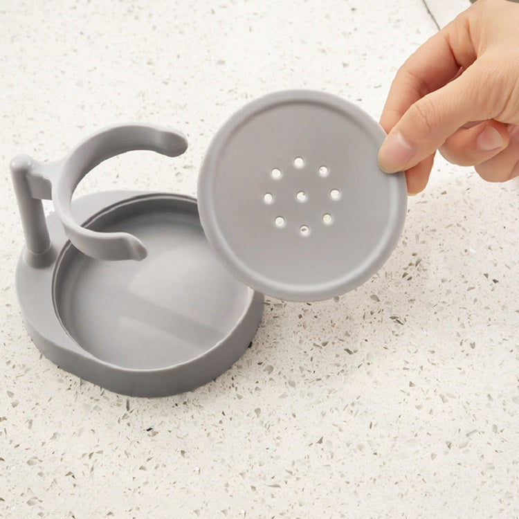 2 PCS Hydraulic Stainless Steel Pot Brush Kitchen Liquid Cleaning Brush Pot Dish Brush