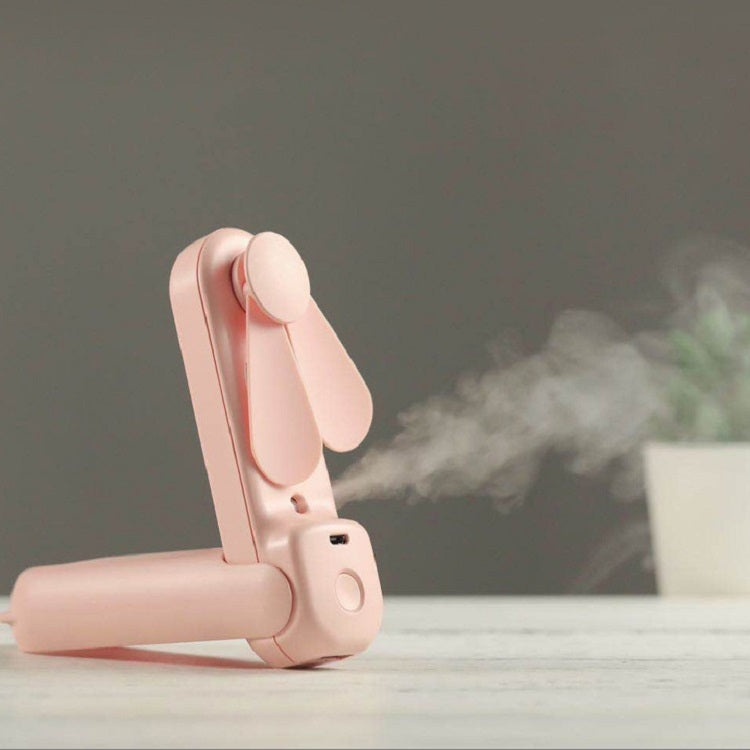 Portable Handheld Multifunction Fold Spray Fan Mini Electric Fan