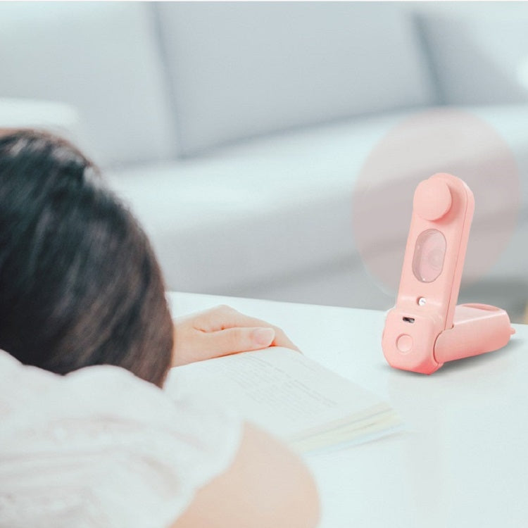 Portable Handheld Multifunction Fold Spray Fan Mini Electric Fan