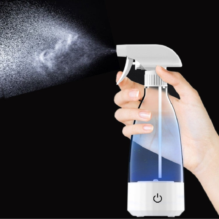 Disinfected Water Generator Sodium Hypochlorite Generator Portable Electrolytic Disinfection Generator(Transparent White English version)