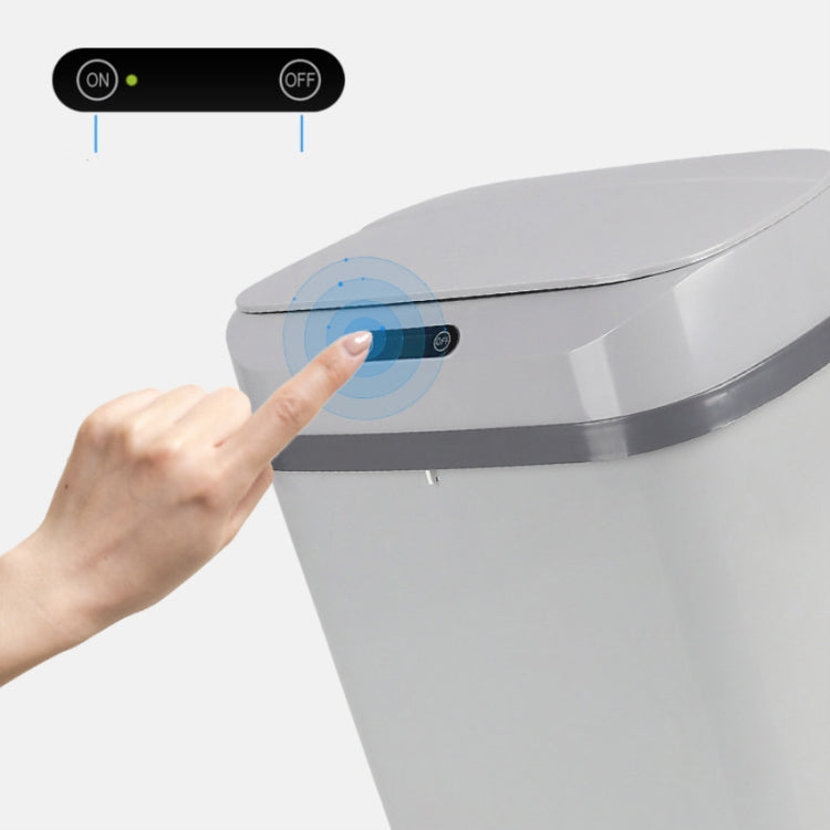 Intelligent Automatic Induction Multifunctional Trash Can Household Electric Trash Can With Lid, Capacity:12L