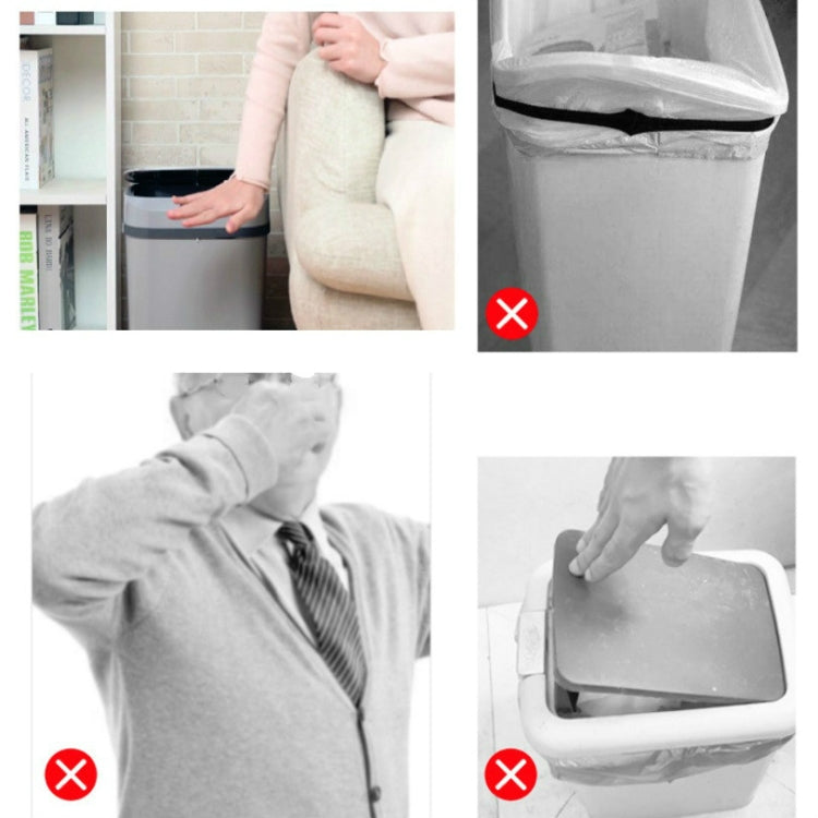 Intelligent Automatic Induction Multifunctional Trash Can Household Electric Trash Can With Lid, Capacity:12L
