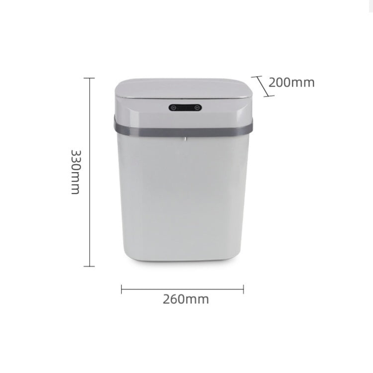 Intelligent Automatic Induction Multifunctional Trash Can Household Electric Trash Can With Lid, Capacity:12L