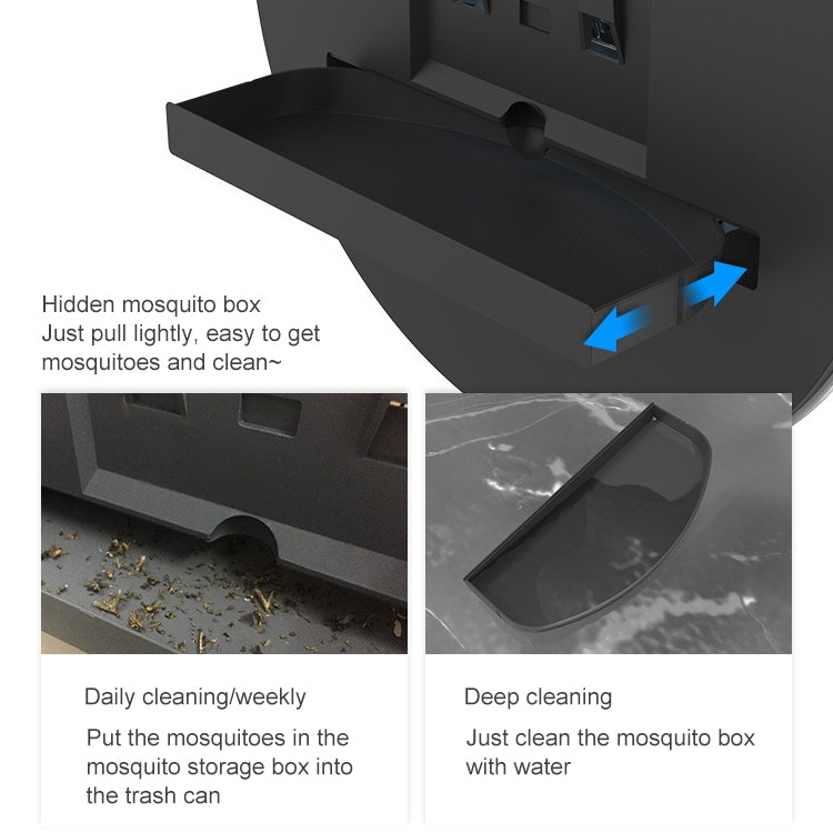 Wall-mounted Plug-in Light-controlled Mosquito Repellent Lamp