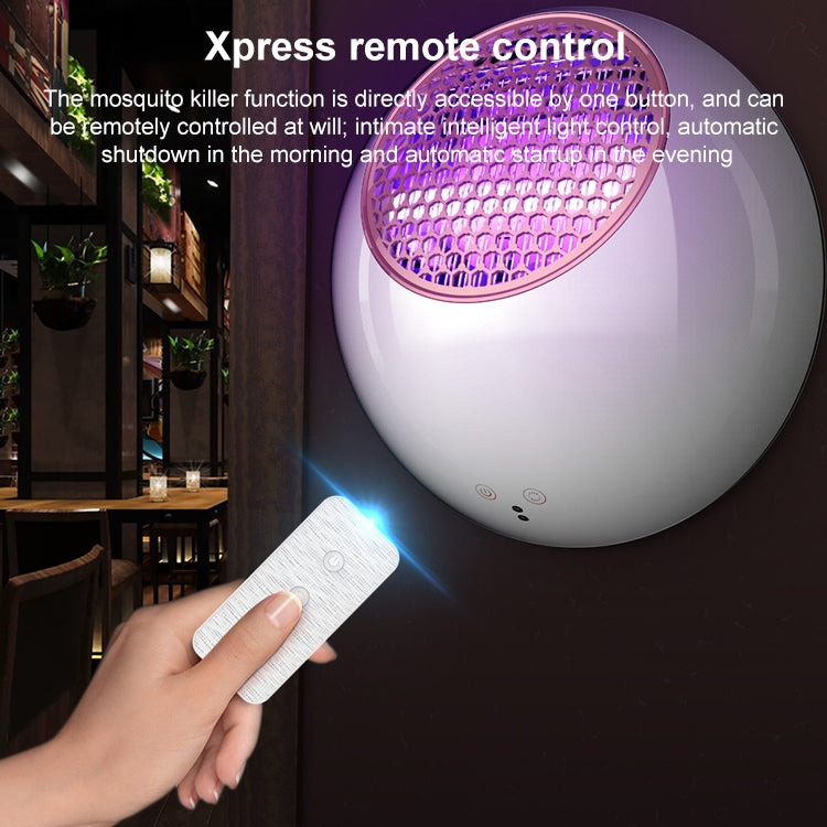 Wall-mounted Plug-in Light-controlled Mosquito Repellent Lamp