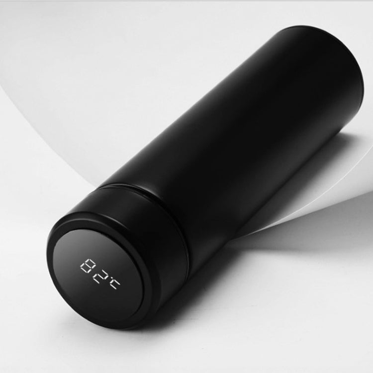 Smart Temperature Display 304 Stainless Steel Vacuum Flask Creative Business Cup For Male And Female Students, Style:High-quality