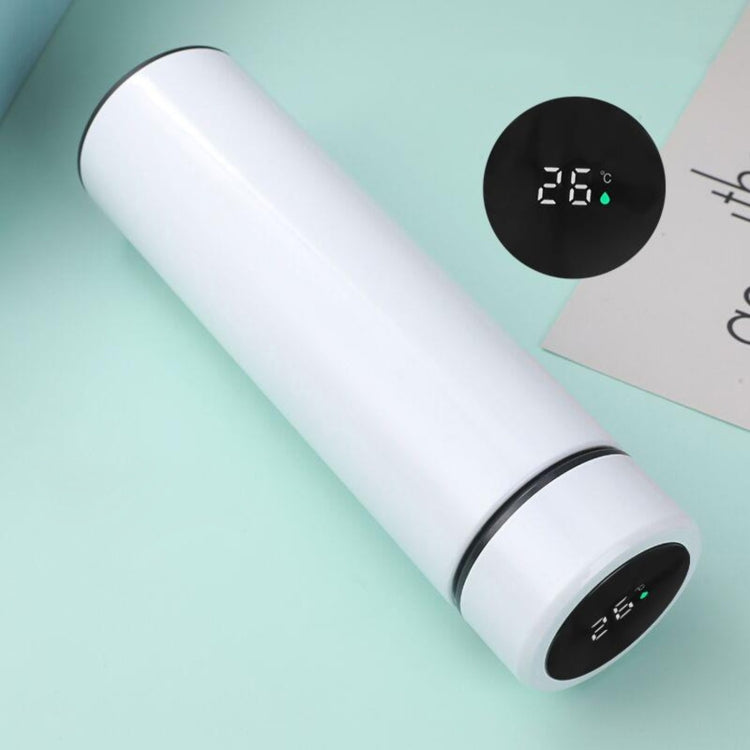 Smart Temperature Display 304 Stainless Steel Vacuum Flask Creative Business Cup For Male And Female Students, Style:High-quality