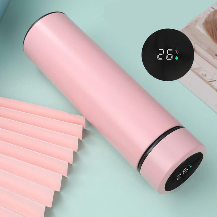 Smart Temperature Display 304 Stainless Steel Vacuum Flask Creative Business Cup For Male And Female Students, Style:High-quality