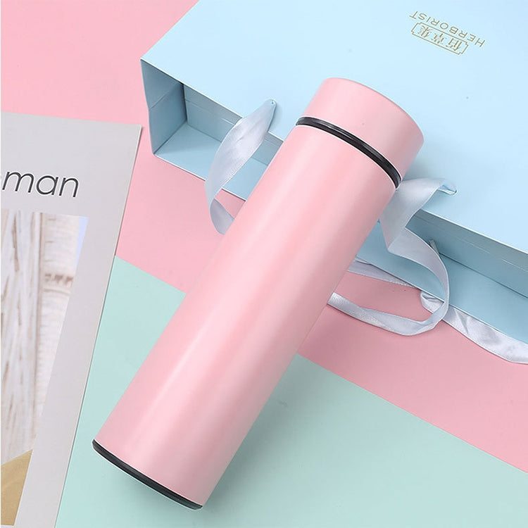 Smart Temperature Display 304 Stainless Steel Vacuum Flask Creative Business Cup For Male And Female Students, Style:High-quality