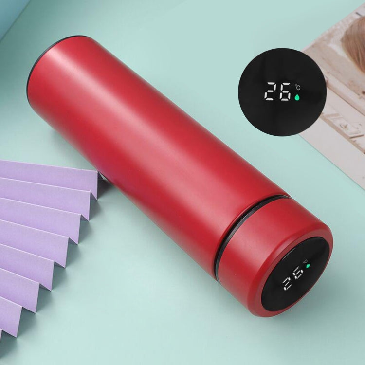 Smart Temperature Display 304 Stainless Steel Vacuum Flask Creative Business Cup For Male And Female Students, Style:High-quality