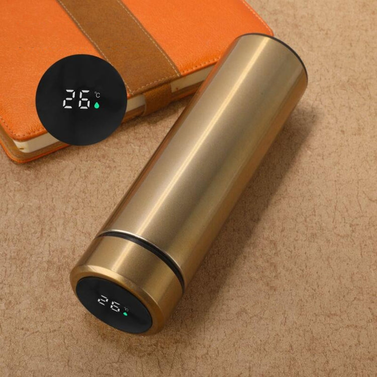 Smart Temperature Display 304 Stainless Steel Vacuum Flask Creative Business Cup For Male And Female Students, Style:High-quality
