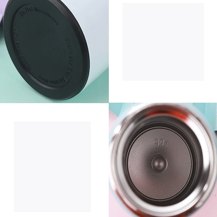 Smart Temperature Display 304 Stainless Steel Vacuum Flask Creative Business Cup For Male And Female Students, Style:Large-screen