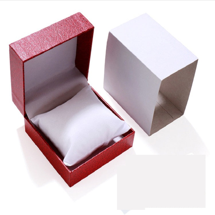 6 PCS PU Leather Watch Box Custom-made High-end flip Watch Box Jewelry Gift Packaging