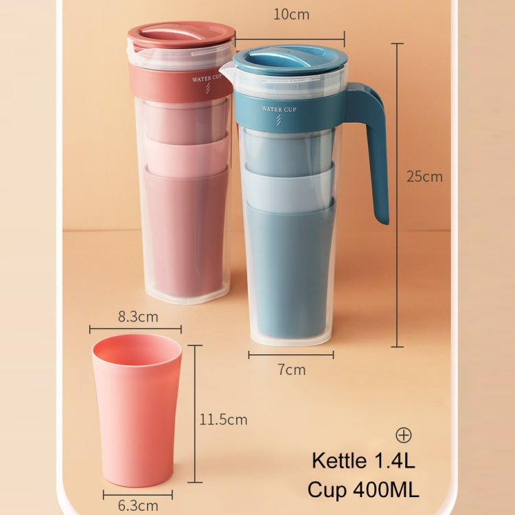 Thickened High Temperature Resistant PP Material Transparent Large Capacity Cold Kettle With Lid