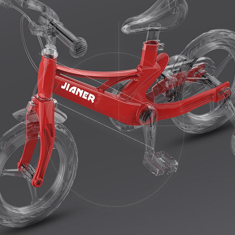 14 inch Children Bicycle With Auxiliary Wheels, Size:14 inch