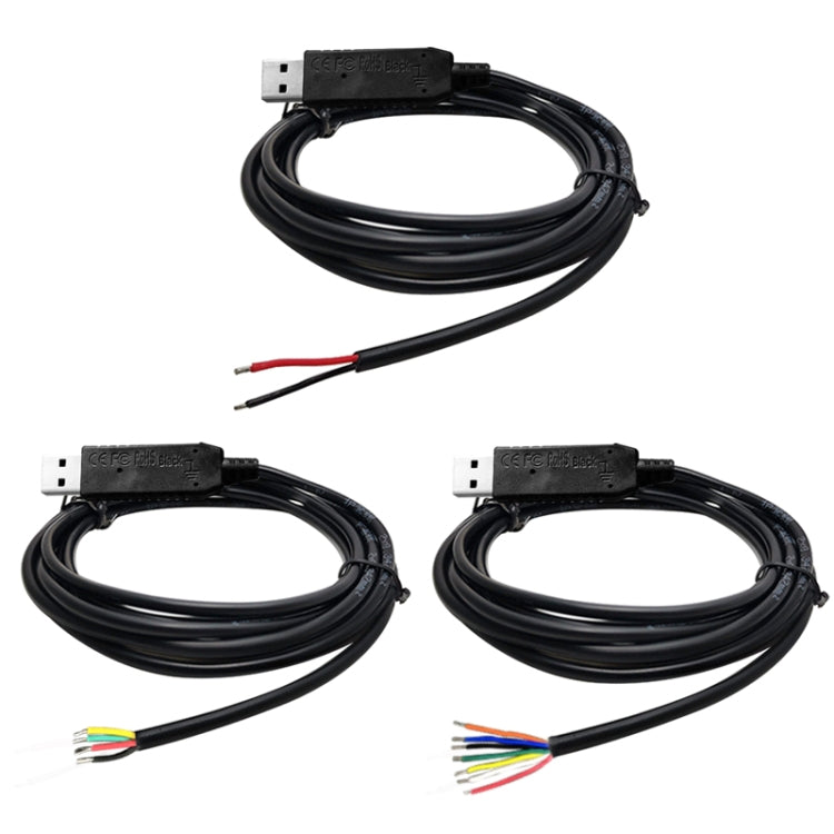 USB Switch Cable Keyboard Mouse Custom Shortcut Keys, Style:6 Switches