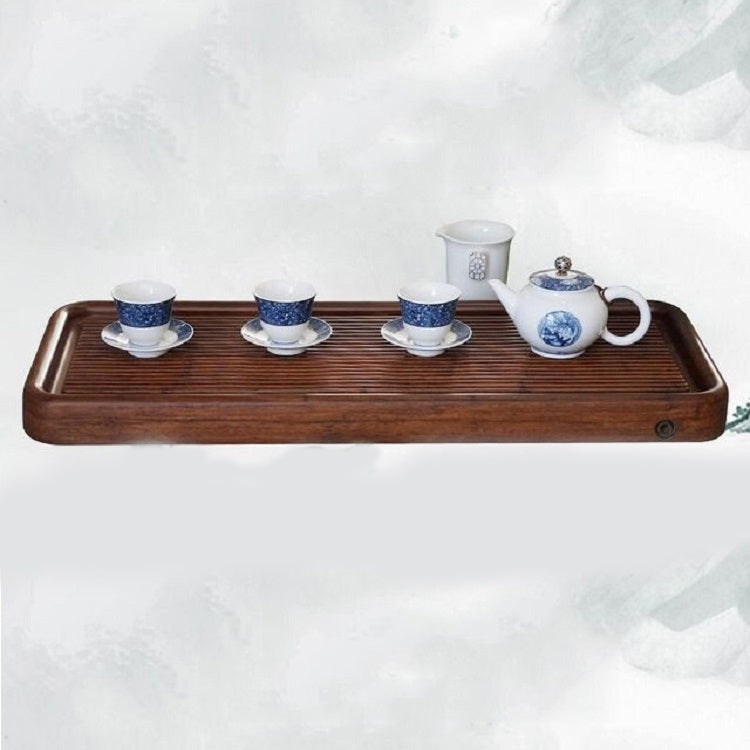 Kung Fu Tea Set Bamboo Tea Tray, Size:79x28x4cm