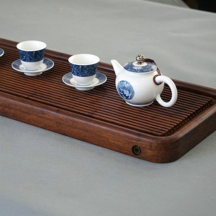 Kung Fu Tea Set Bamboo Tea Tray, Size:79x28x4cm