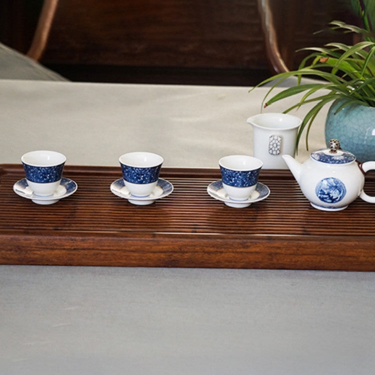 Kung Fu Tea Set Bamboo Tea Tray, Size:79x28x4cm