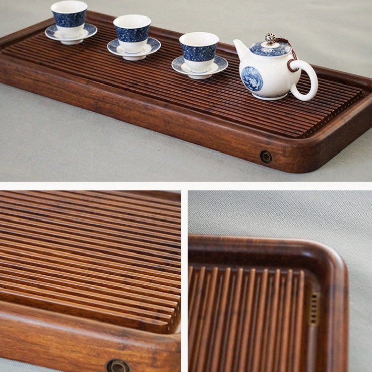 Kung Fu Tea Set Bamboo Tea Tray, Size:79x28x4cm