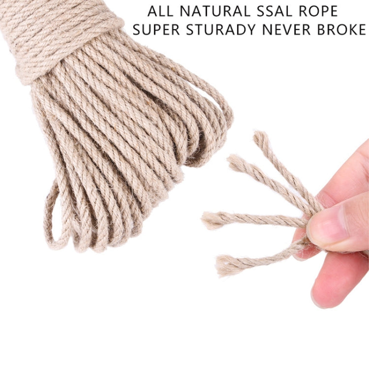 50m Pets Hemp Rope Cat Scratch Board Sword Rope Accessories Protect Cat Grip Toy Grabbing Materials