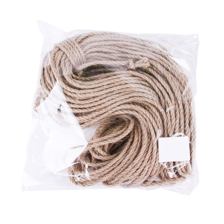 50m Pets Hemp Rope Cat Scratch Board Sword Rope Accessories Protect Cat Grip Toy Grabbing Materials