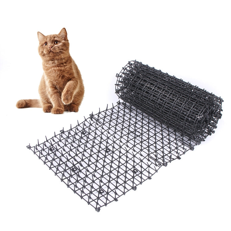 M 200x28cm B21307 Garden Flower Anti-Cat Net Plastic Thorn Pad Drive Cat Net