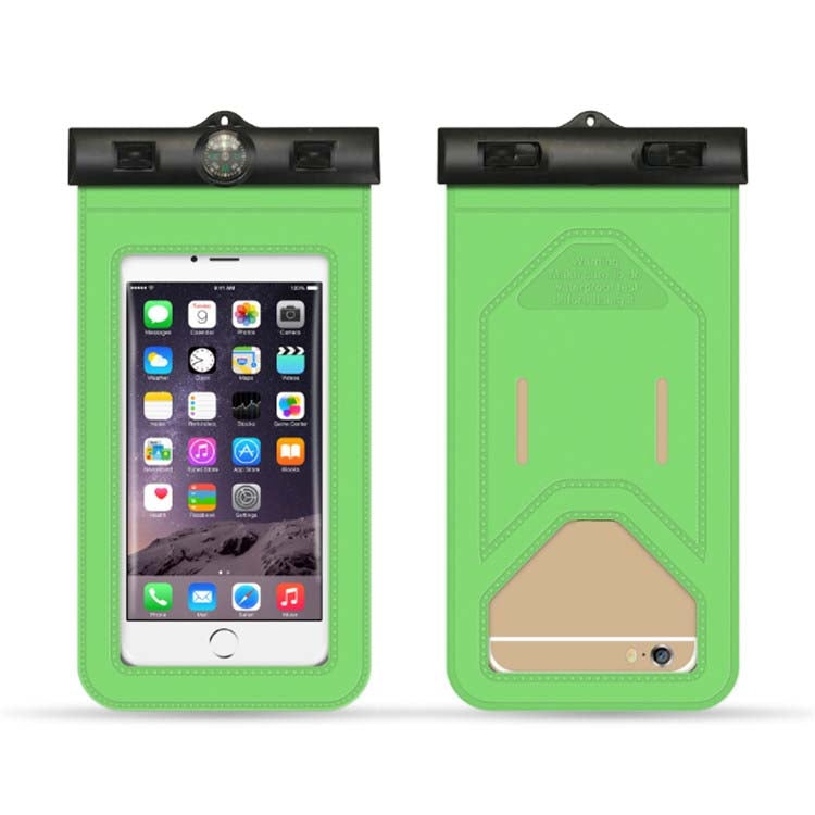 5 PCS  Suitable For Mobile Phones Under 6 Inches Mobile Phone Waterproof Bag With Armband And Compass