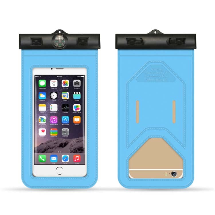 5 PCS  Suitable For Mobile Phones Under 6 Inches Mobile Phone Waterproof Bag With Armband And Compass