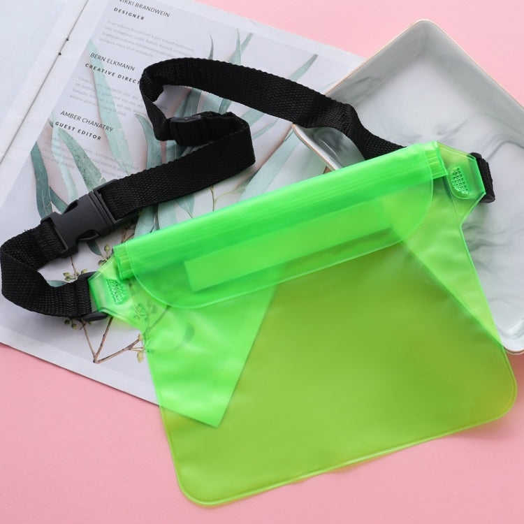 5 PCS  Three-layer Sealed PVC Waterproof Waist Bag Drifting Waterproof Bag