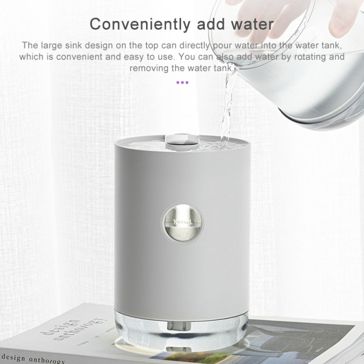 U2 USB Charging Air Humidifier 1000ml Large Capacity Water Tank Built-in Ambient Night Light Air Humidifier(Coral Pink)