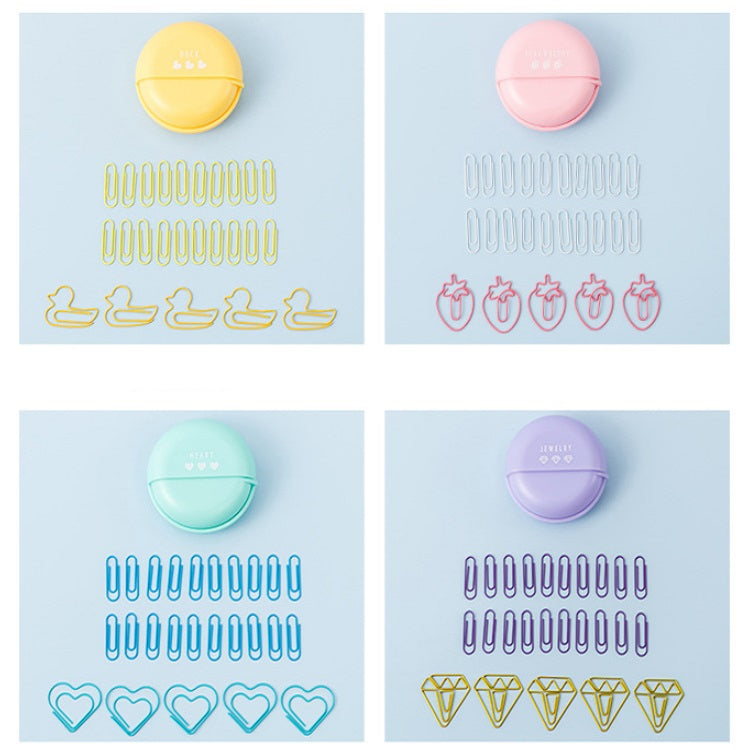 2 PCS Creative Cute Cartoon Paper Clip Colorful Girl Clothes Hanging Paper Clip Hanger Paper Clip