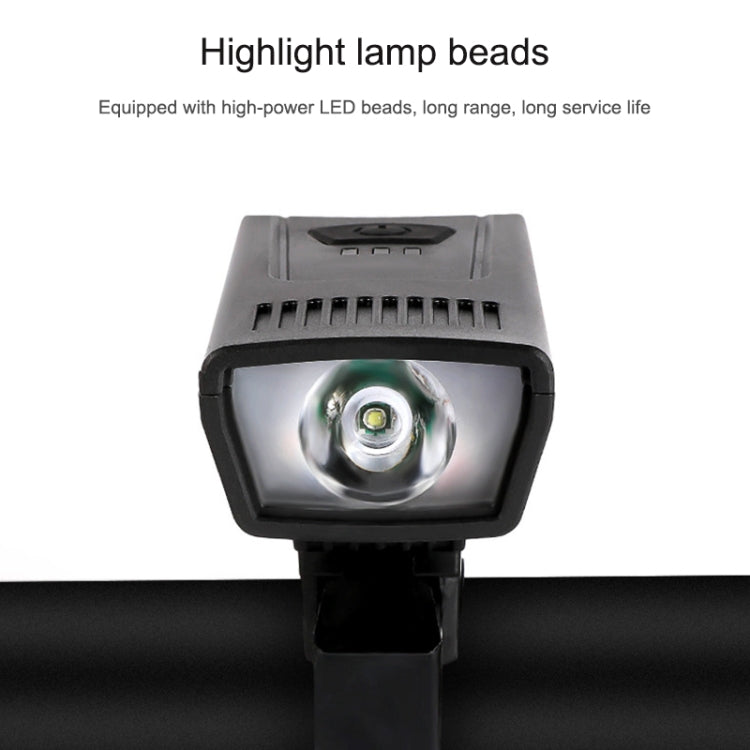 2 PCS Bicycle Headlights Mountain Lights USB Charging Lighting