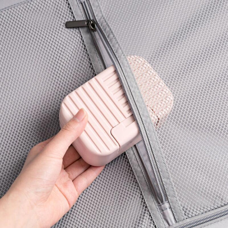 8 PCS Travel Portable Soap Box With Lid Sealed Soap Box Bathroom Soap Tray Random Color