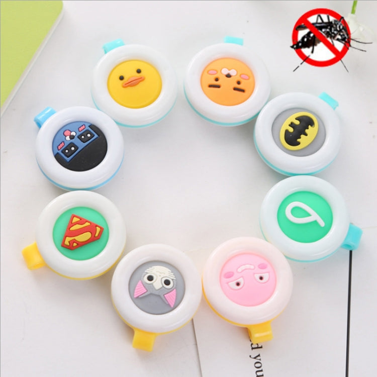 8 PCS Cartoon Outdoor Mosquito Repellent Button Baby Pregnant Women Anti-mosquito Carry Clip, Random Color Delivery