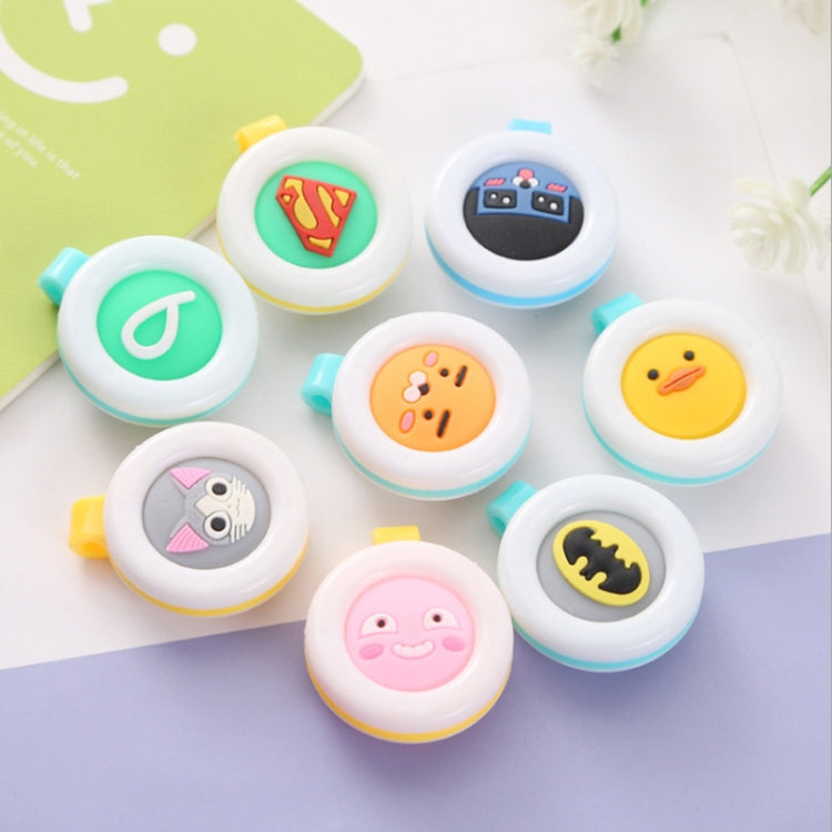 8 PCS Cartoon Outdoor Mosquito Repellent Button Baby Pregnant Women Anti-mosquito Carry Clip, Random Color Delivery