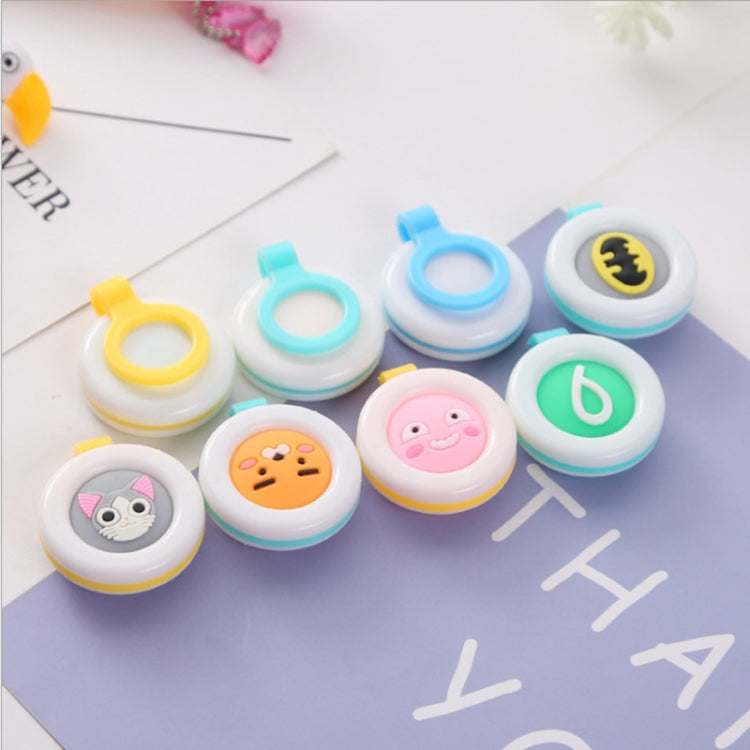 8 PCS Cartoon Outdoor Mosquito Repellent Button Baby Pregnant Women Anti-mosquito Carry Clip, Random Color Delivery
