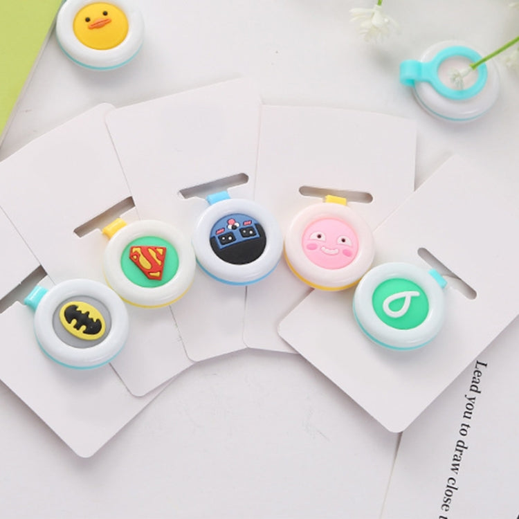8 PCS Cartoon Outdoor Mosquito Repellent Button Baby Pregnant Women Anti-mosquito Carry Clip, Random Color Delivery