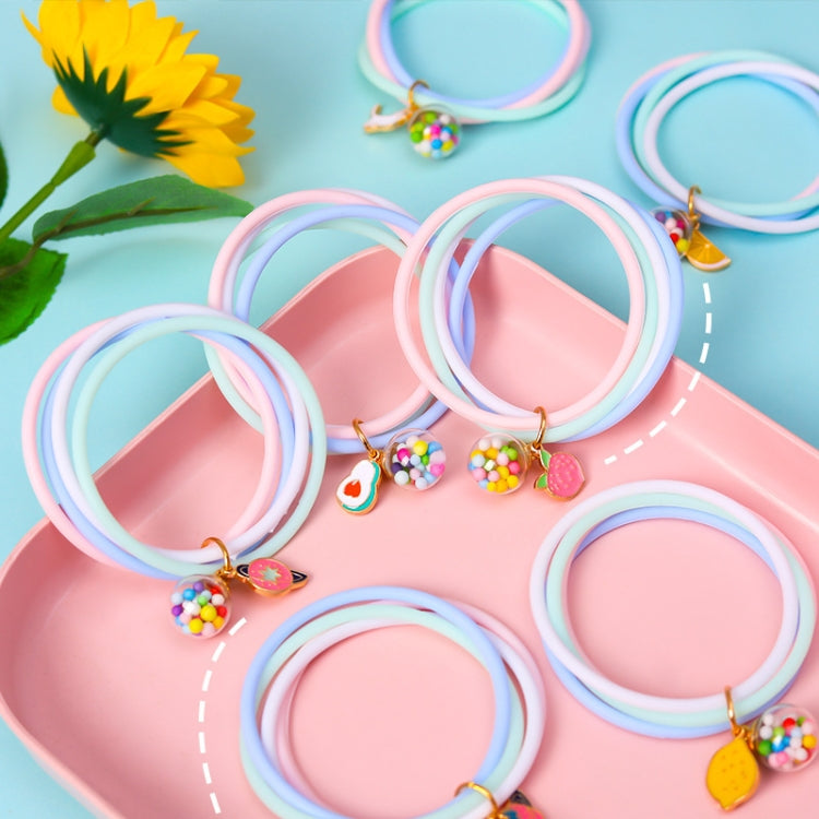 10 PCS Summer Cute Mosquito Repellent Bracelet Portable Outdoor Travel Anti-mosquito Bracelet Artifact, Random Color Delivery