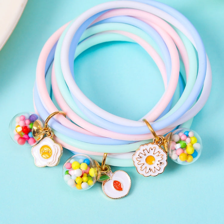 10 PCS Summer Cute Mosquito Repellent Bracelet Portable Outdoor Travel Anti-mosquito Bracelet Artifact, Random Color Delivery