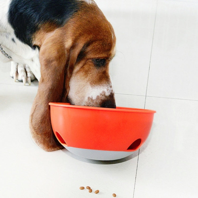 Cat And Dog Choking Prevention Slow Food Single Bowl Bottom Non-slip Puzzle Pet Bowl