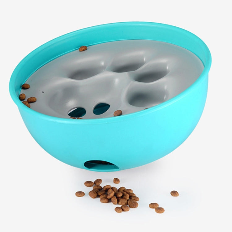 Cat And Dog Choking Prevention Slow Food Single Bowl Bottom Non-slip Puzzle Pet Bowl
