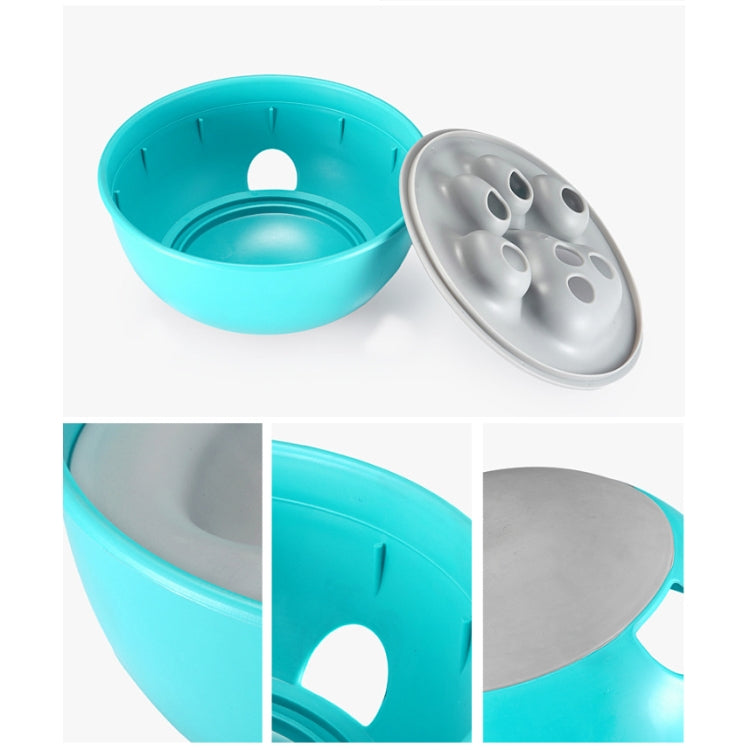 Cat And Dog Choking Prevention Slow Food Single Bowl Bottom Non-slip Puzzle Pet Bowl