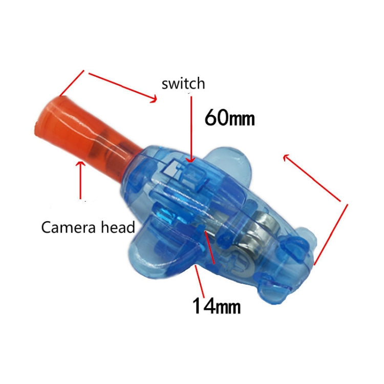 50 PCS LED Projection Finger Light Random Color