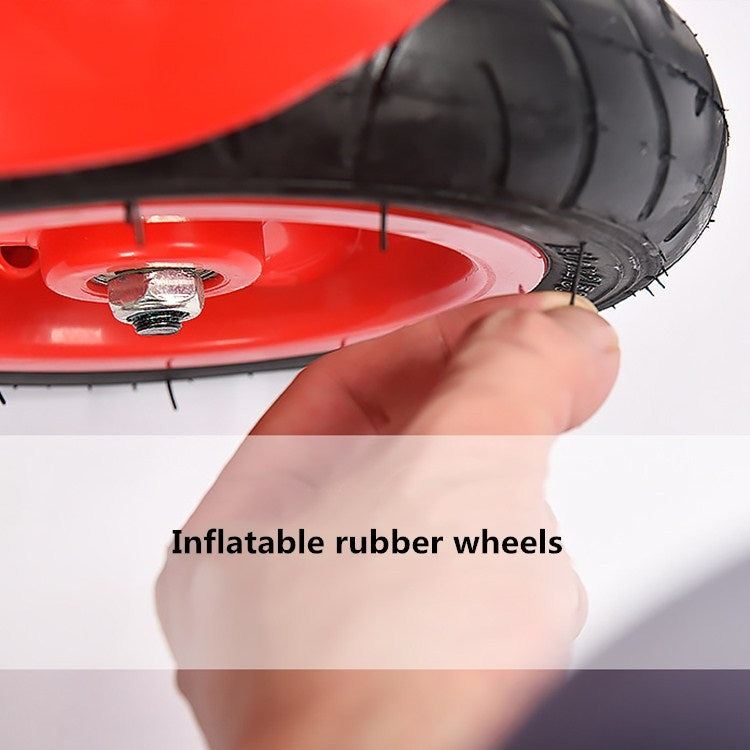 Childrens Pedal Drifting Car Small Plane Tricycle Kids Four-wheeled Bicycle(Red)