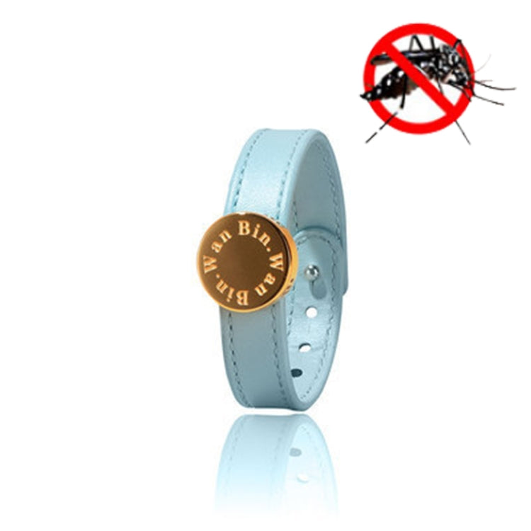 Mosquito Repellent Fragrance Bracelet Outdoor Couple Mosquito Bracelet(Blue)